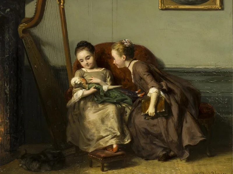 1821-David Joseph Bles - Fare la mamma